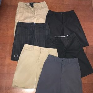 Bundle of 6 Boys Golf Shorts